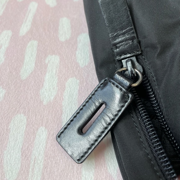 Prada Nylon Vela Nero Small Tote Bag with  Lock Black - Picture 11 of 16